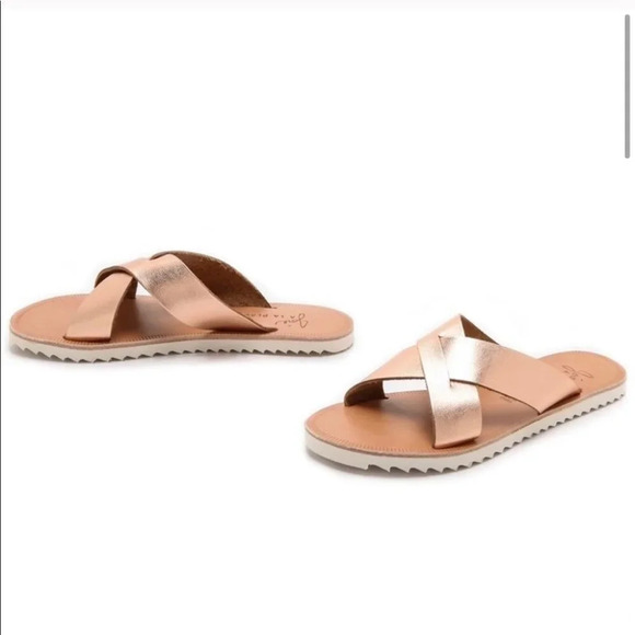 Joie San Remo Sandals in Rose Gold 38 - Picture 2 of 8